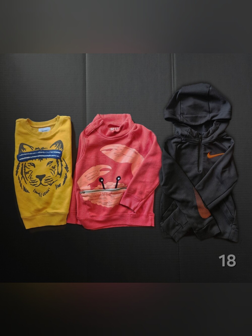 Boys Sweatshirt/Jacket Lot of 3 (Size 5T)